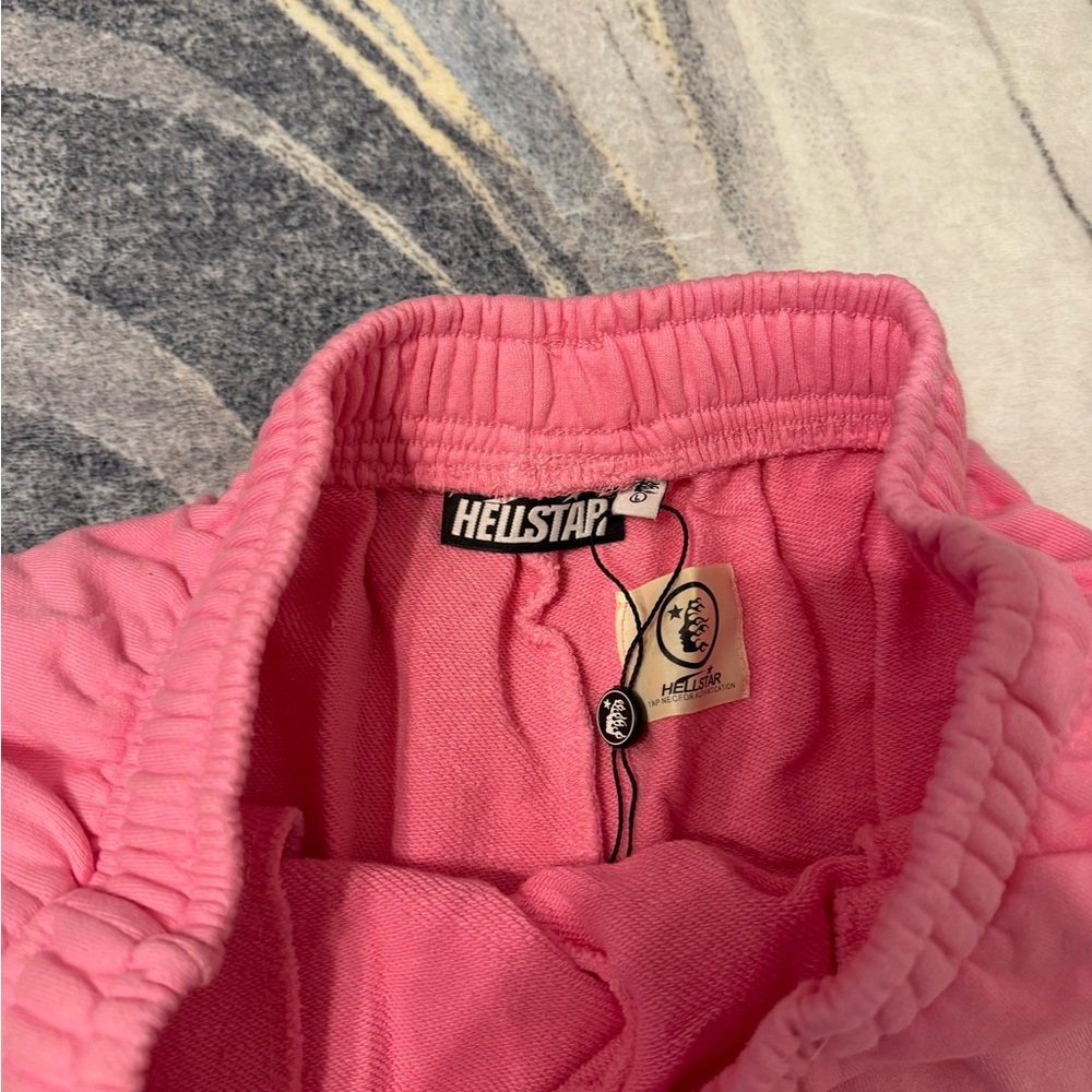 Hellstar Flame Shorts Pink Size Medium or Large - Picture 2 of 3